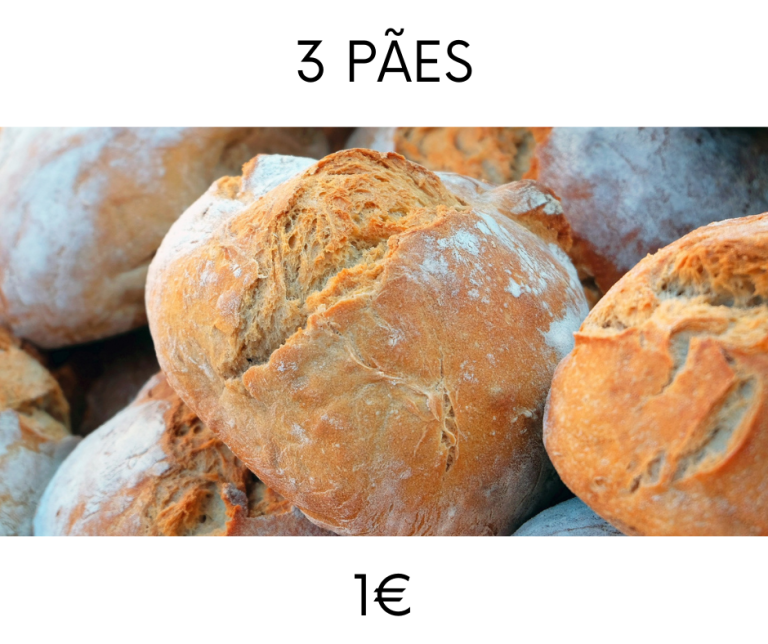 3 pães (3X)