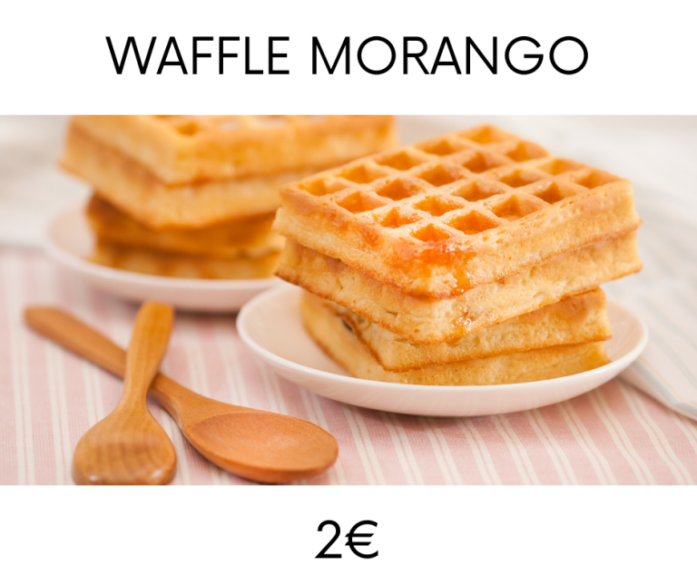 Waffle Morango